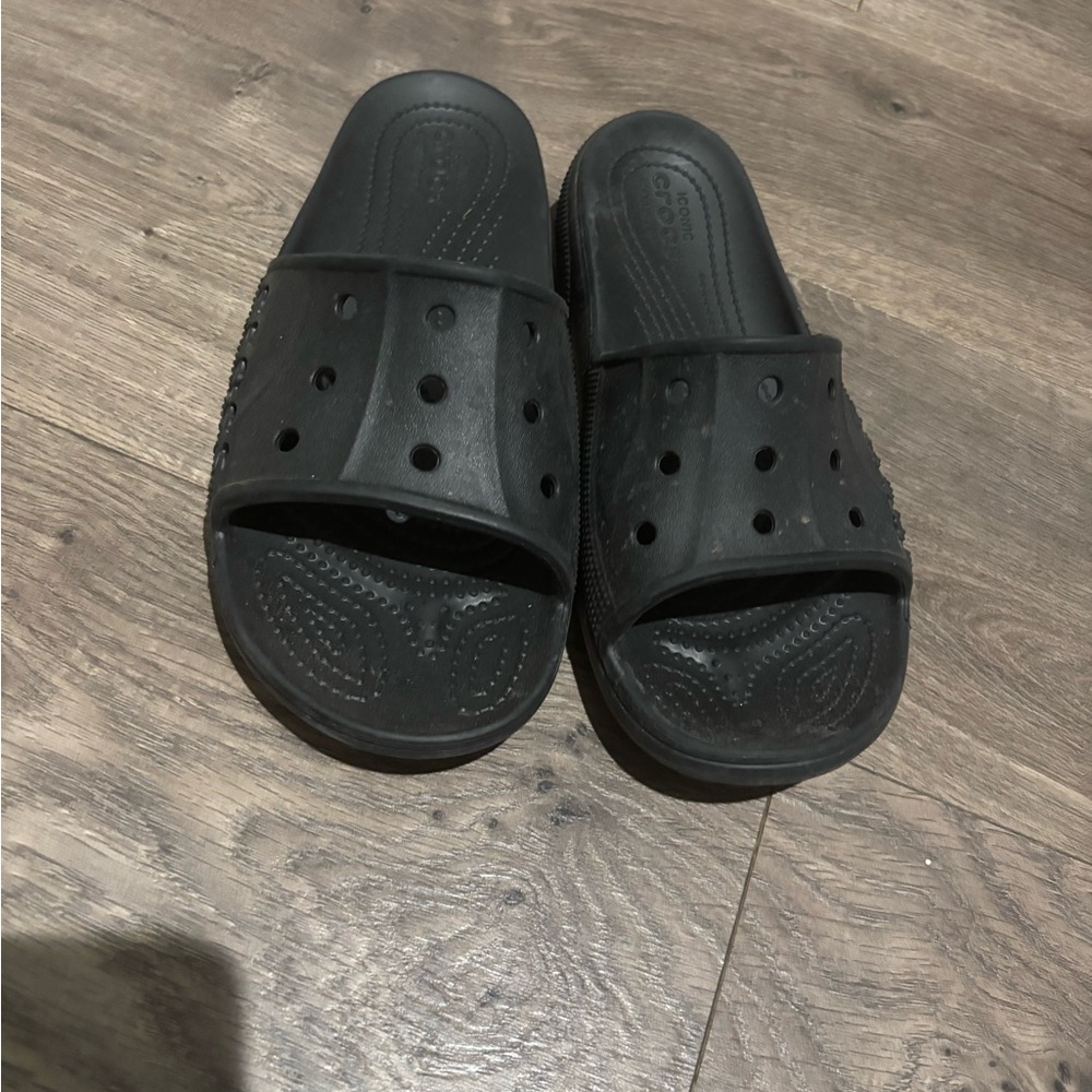 CROCS Black Kids Sandals
